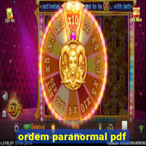 ordem paranormal pdf